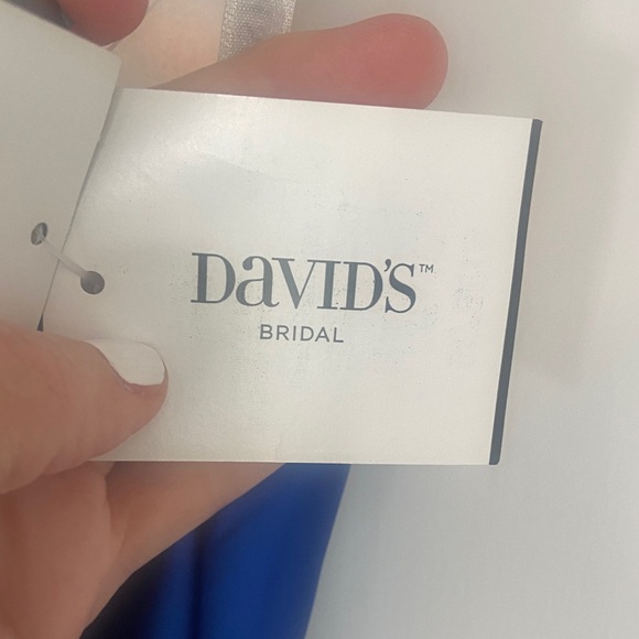 DAVID’s BRIDAL Short Blue Dress
Size 6 - Picture 6 of 10